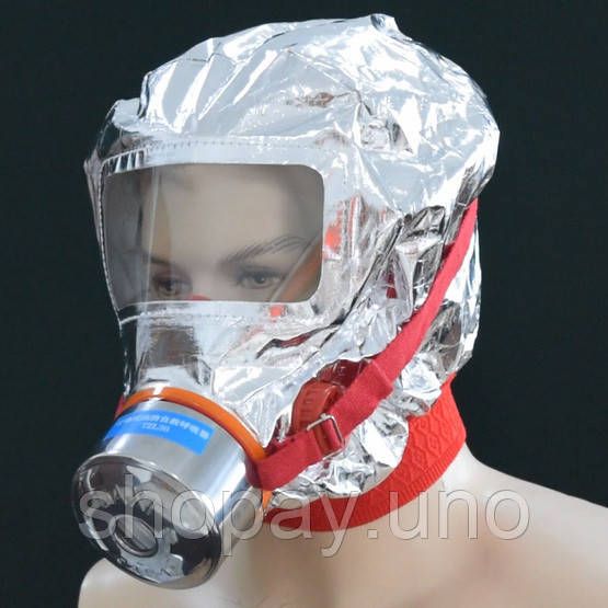 Маска протигаз, панорамний протигаз Fire mask | Зображення 5