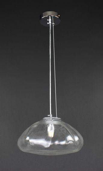 Люстра підвісна на 1 лампочку 27405 Хром 20-160х25х25 см.