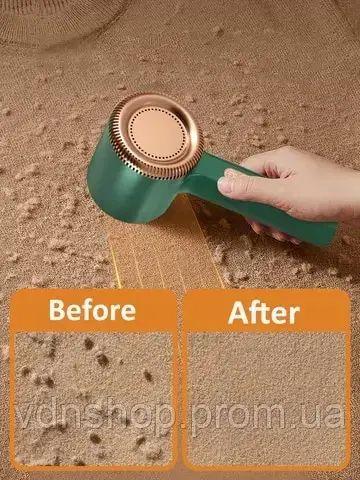 Мощная Беспроводная машинка для удаления катышек Lemex Lint Trimmer с зарядкой от Usb | Зображення 4