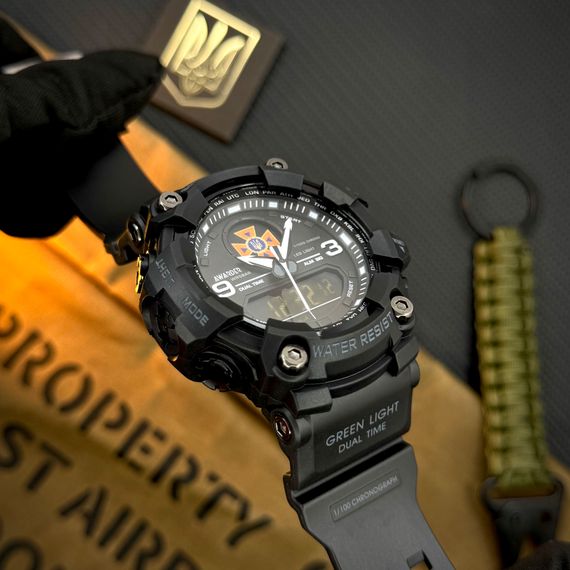 Чоловічий годинник Awarder 001 ДСНС All Black | Зображення 4