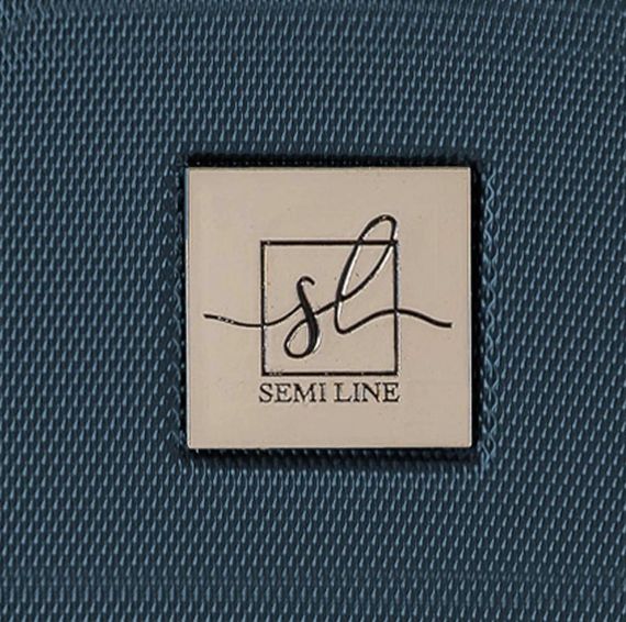 Валіза Semi Line 24" (M) Blue/Brown (T5672-3) (DAS302675) | Зображення 1