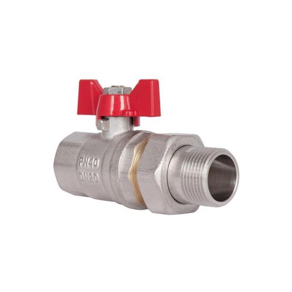 Кран кульовий "Американка" Thermo Alliance Standart прямий 3/4" ВН SD220W20 | Зображення 2