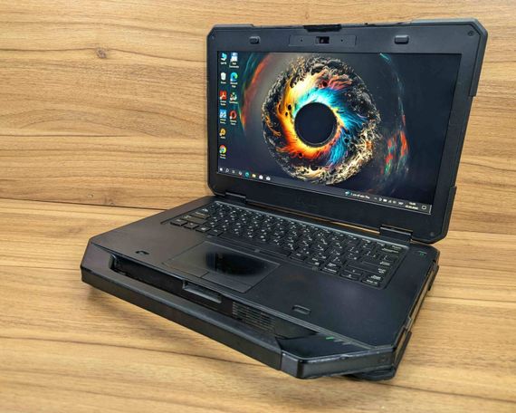 Захищений ноутбук Dell Latitude 14 Rugged 5414 / 14" (1920x1080) IPS / Intel Core i5-6300U (2 (4) ядра по 2.4 - 3.0 GHz) / 8 GB DDR4 / 256 GB SSD / Intel HD Graphics 520 / VGA / WebCam / Windows 10 б/в + Подарунок Бездротова миша / USB | Зображення 4
