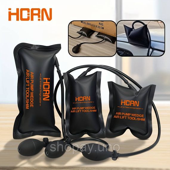 Надувной клин монтажный подъемный мешок Air Pump Wedge • Монтажна Air Pump Wedge надувна подушка | Зображення 3