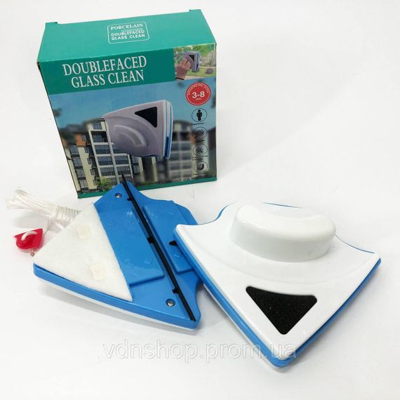 Щетка магнитная для мытья стекол с двух сторон Doublefaced Glass Clean AG-98 | Зображення 8