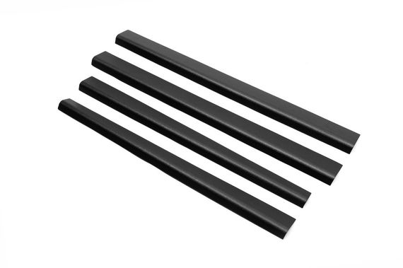 Накладки на дверні пороги (ABS-пластик) 3 шт, Мат для Volkswagen Caddy 2015-2020 рр | Зображення 5