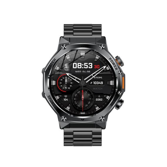 Розумний годинник Modfit Titan-X Black Steel | Зображення 1