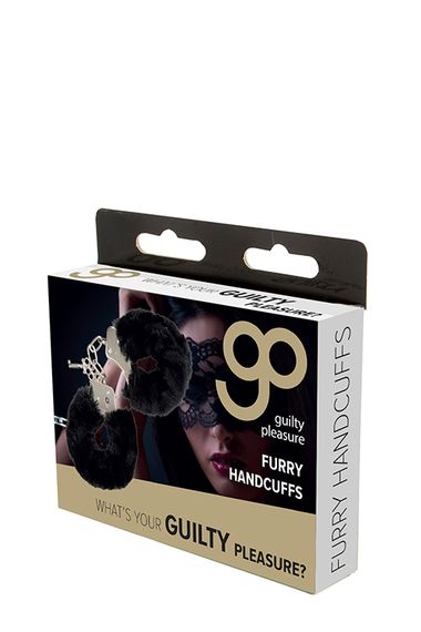 Наручники GP FURRY HANDCUFFS BLACK | Зображення 1