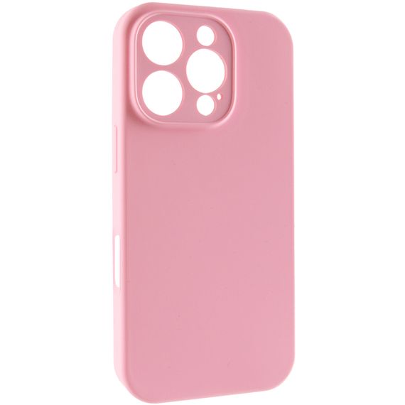 Чохол Silk Full Camera Protective (AA) NO LOGO для Apple iPhone 16 Pro (6.3") Рожевий / Light pink