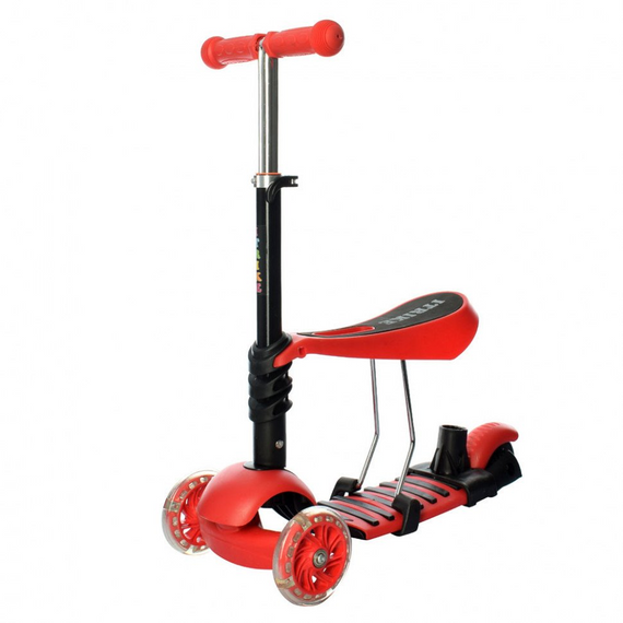 УЦЕНКА!!! Детский самокат JR 3-026-K(Red)-UC MAXI колеса со светом