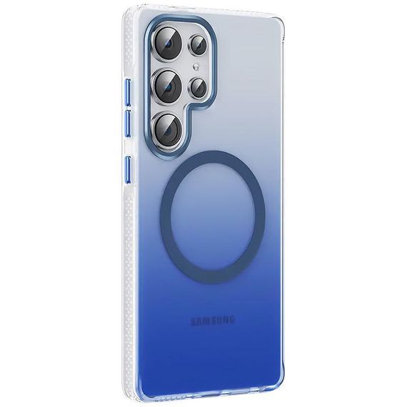 Чохол TPU+PC Phantom with MagSafe для Samsung Galaxy S26 Ultra Blue | Зображення 1
