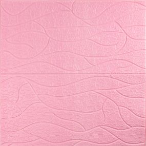 Панель 3D Pink 700*700*6mm (D) SW-00001950