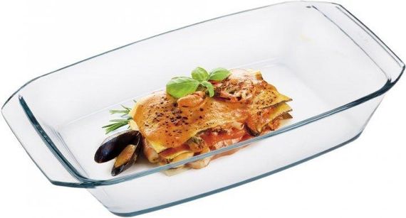 Форма для запікання скляна жароміцна Simax 7106 прямокутна 1.5 л | Зображення 3