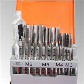 Набор метчиков Richman C9181. 22 елемента М3-М12.