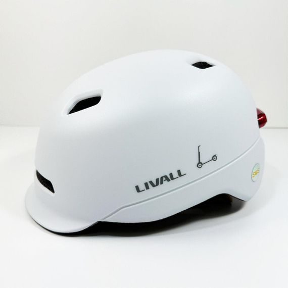 Захисний шолом Livall C20 (M) White (54-58см) | Зображення 3