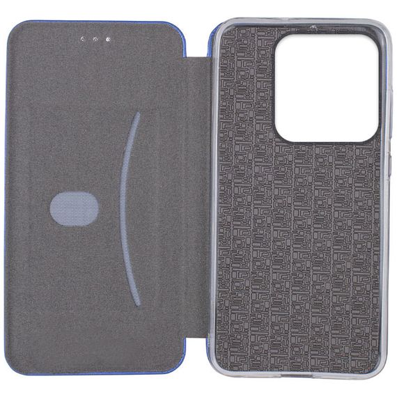 Шкіряний чохол-книжка Classy для Realme C63 4G Синій | Зображення 2