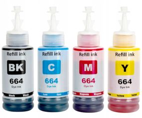 Чернила (краска) V.Print для Epson Expression Home XP-330  Комплект чернил 4шт