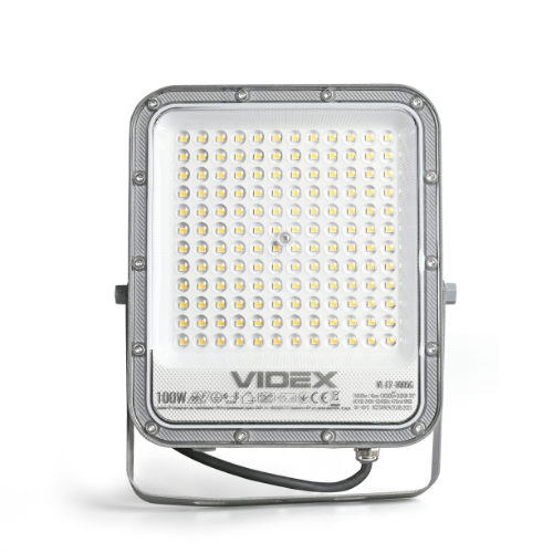 LED Прожектор 100W 5000К 220V VL-F2-1005G Videx | Зображення 7