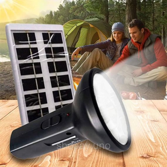 LED светильник на солнечной батарее Solar flashlight CL-058 ∙ Фонарь Solar flashlight CL-058 | Зображення 1