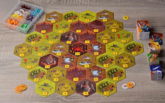 Настольная игра Герои Тёмных Земель (Conquest of the fallen lands) (на русском) | Зображення 2