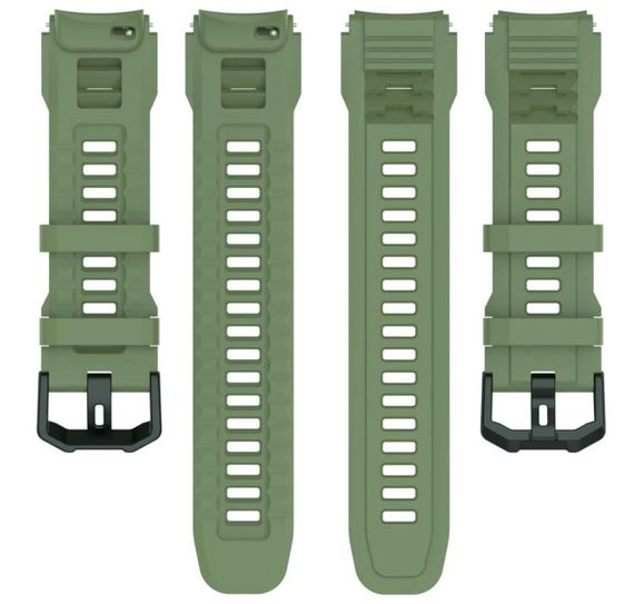 Силіконовий ремінець Primolux для смарт-годинника Amazfit T-Rex 3 Pro 48mm - Army Green | Зображення 4