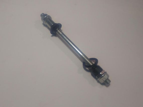 Ось колеса заднего велосипедная   (L-170mm)   (MTB, хром)  FM