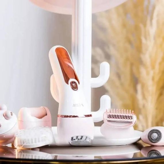 Епілятор 6 в 1 6 насадок VGR V-733 Рожевий