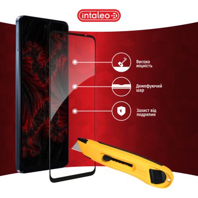 Стекло защитное Intaleo Full Glue MOTO G24 Power Black (1283126591747) | Зображення 4