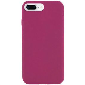 Чохол Silicone Case Full Protective (AA) NO LOGO для Apple iPhone 7 plus / 8 plus (5.5") Бордовий / Maroon