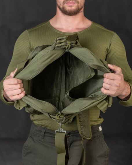 Сумка-органайзер тактична кріплення "MOLLE" колір олива | Зображення 4