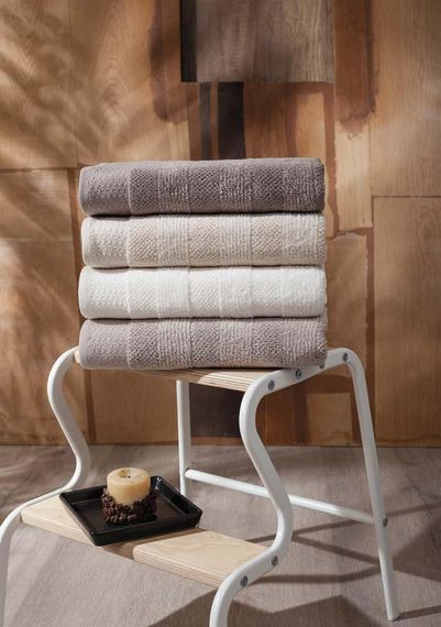 Набор полотенец 50х90 см Pupilla Life, лицевые 4 шт. | Зображення 1