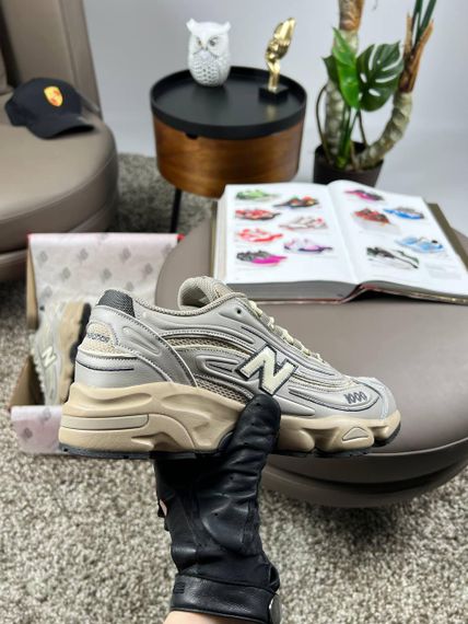 Мужские кроссовки New 1000 Light Grey Beige  весна / літо / осінь A3627 | Зображення 5