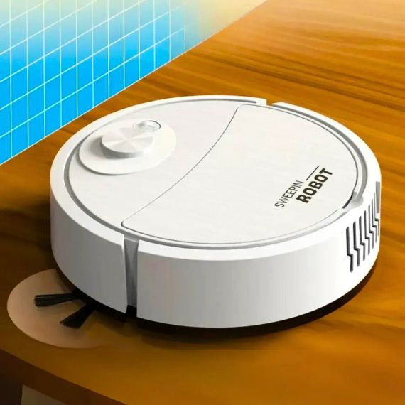 Робот акумуляторний пилосос Vacuum 8088 cleaner LY-541 для сухого прибирання, потужний, автоматичний