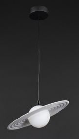 Люстра підвісна на 1 лампочку 27234 Чорний 20-200х30х30 см.