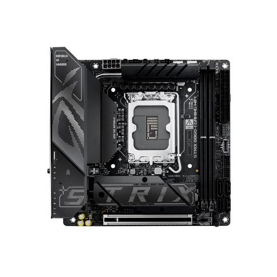 Материнcька плата ASUS ROG STRIX B860-I GAMING WIFI s1851 B860 2xDDR5 M.2 DP HDMI USB Type-C Wi-Fi BT mITX 90MB1JB0-M0EAY0