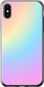 Чехол на iPhone XS Радуга 2 "2920u-1583-17620"