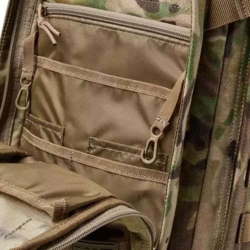 Однолямковий тактичний рюкзак 5.11 Tactical 18 літрів MultiCam штурмовий рюкзак із системою MOLLE для військових, туризму та EDC | Зображення 3