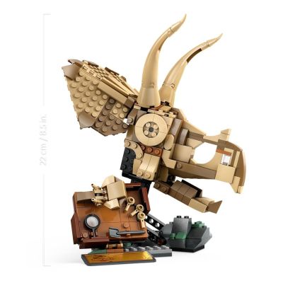 Конструктор LEGO Jurassic World Окаменелости динозавров: череп трицератопса (76969) | Зображення 3