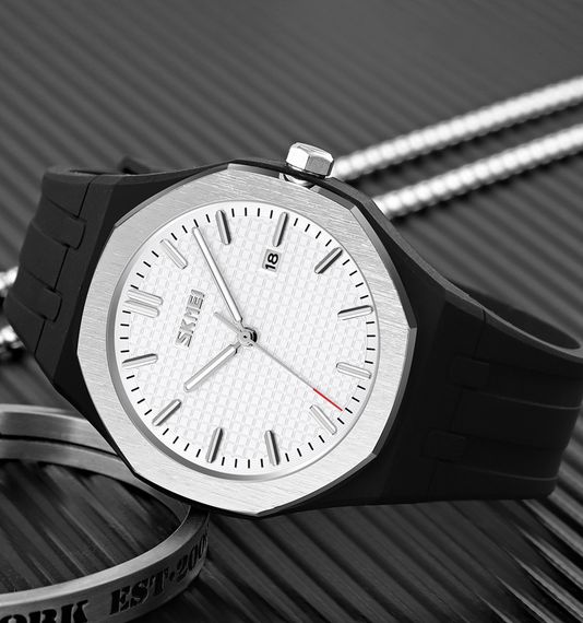 Годинник S2kmei 9299BKWT Black-White | Зображення 3