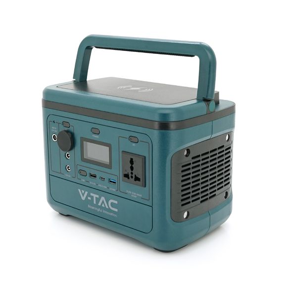 Портативне джерело живлення V-TAC VT-606, 500W, ( 26.2Ah /21.6V 568Wh)(275x170x200) 5.4kg | Зображення 3