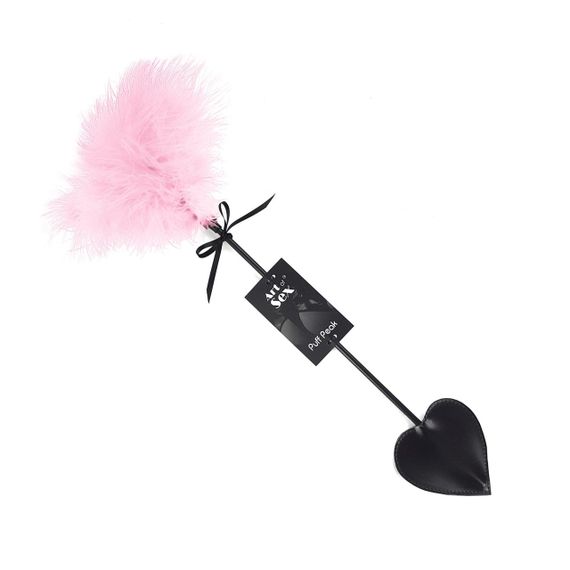 Лоскітка зі шльопалкою Піка Art of Sex – Puff Peak, рожева sexstyle
