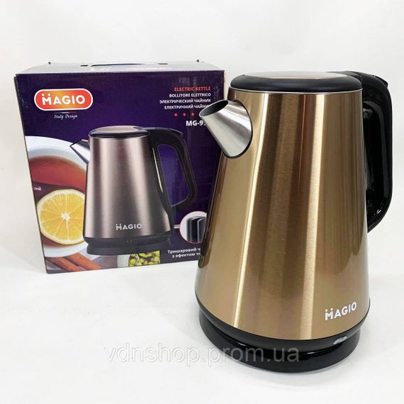 Якісний електрочайник для кухні, Чайник для кави електронний чайник Надійний електричний QK-15 | Зображення 5