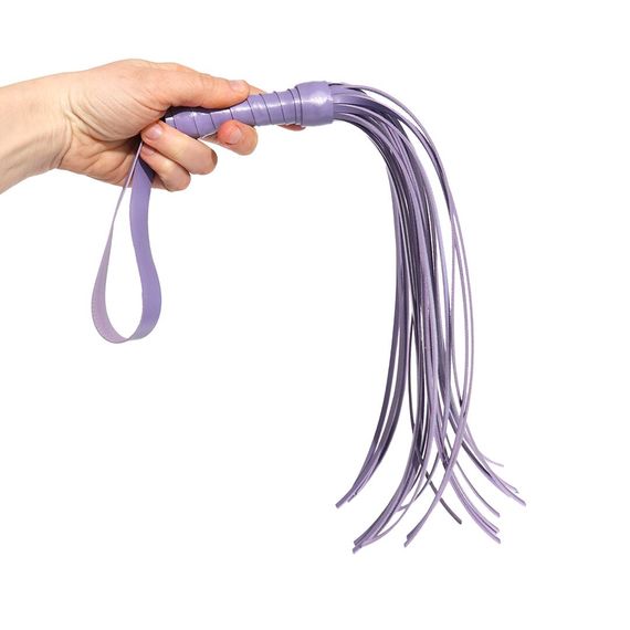 Батіг Flogger Art of Sex, Лаванда | Зображення 2
