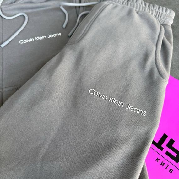 Демісезоний спортивний костюм Calvin Klein Lux колір сірий | Зображення 5