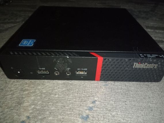 Неттоп Б-класс Lenovo ThinkCentre M600 USFF / Intel Pentium N3700 (4 ядра по 1.6 - 2.4 GHz) / 4 GB DDR3 / 64 GB SSD / Intel HD Graphics б/у | Зображення 2