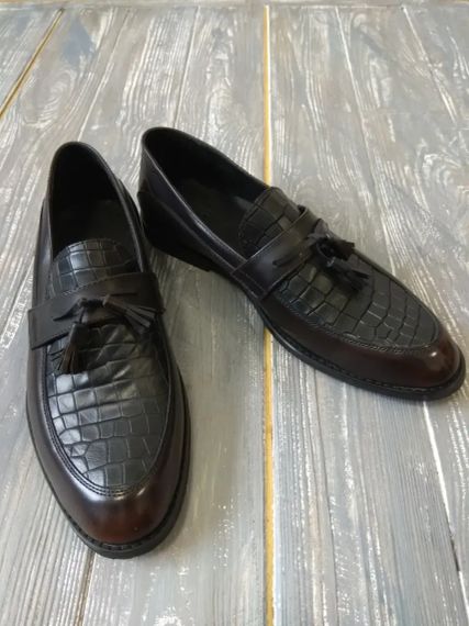 Коричневі чоловічі туфлі 43 розмір | Зображення 2