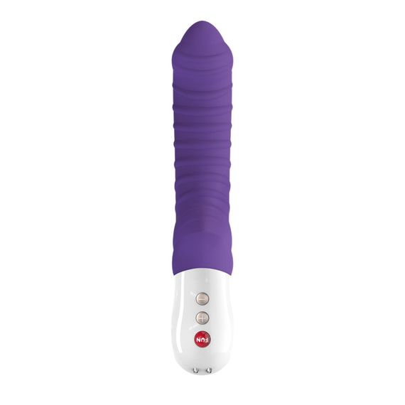 Вібратор для точки G Fun Factory TIGER violet, ребристий, підходить для анальної стимуляції | Зображення 1