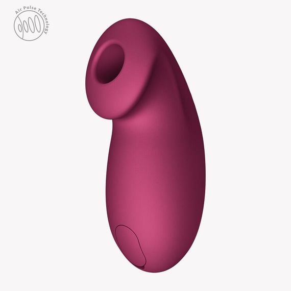 Вакуумный стимулятор Fun Factory Desire Wine Red, 11 режимов работы, перезаряжаемый Sex Aura | Зображення 3