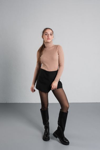 Сапоги женские Fashion Fifty 3849 39 размер 25 см Черный | Зображення 8