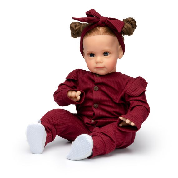 Силиконовая Коллекционная Кукла Реборн Reborn Девочка Дора (Виниловая Кукла) Высота 60 см | Зображення 2